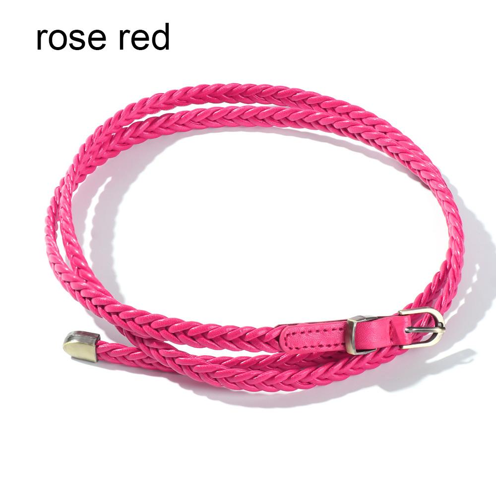 Модные конфетные цвета изящные ремни из искусственной кожи тонкий пояс регулируемый ремень ремешок для платья