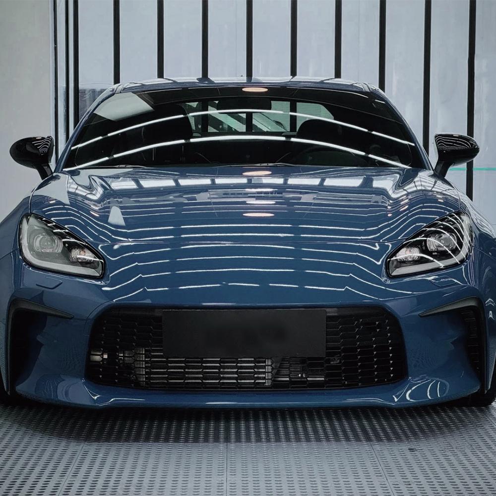Платиновый Синий Нептун ПЭТ Автомобильная Виниловая Пленка Наклейка для Автовинила с Выпуском Воздуха Самоклеящаяся Креативная Наклейка для Декора Кузова Автомобиля