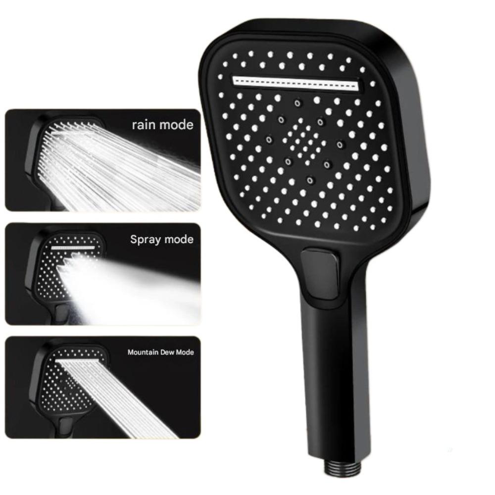 Large Panel Bathroom Accessories Large Flow Rainfall Shower Replacement Hand Shower Head Universal
