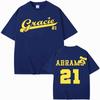 Gracie Abrams 21 Logo T Shirt 2026 The Secret Of Us Tour Short Sleeve Tee Shirt Unisex Unisex Vintage Fashion Casual Tees Unisex
