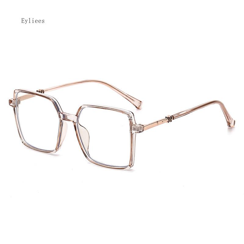 Блестящие фотохромные очки для близорукости с бриллиантами, ультралегкая оправа, высококлассные очки с изменяющимся цветом, очки с большой оправой, блокирующие синий свет