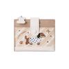 Ultra Thin Embroidery Sausage Dog Wallet Purse Coin Pouch Simple Card Bag  Card Storage Bag