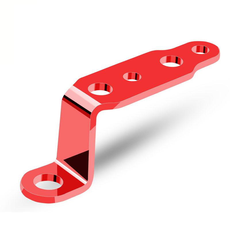 Универсальное мотоциклетное зеркало заднего вида, модифицированный светодиодный кронштейн для фары, прожектор, мотоциклетные аксессуары, удлинительные кронштейны