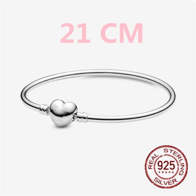 Продажа 925 стерлингового серебра Moments сетчатый браслет змея цепь шарм бусины браслет для женщин мода Diy ювелирные изделия 6 стилей