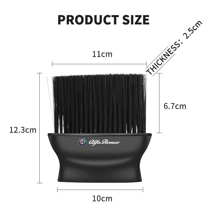 Car Interior Cleaning Tool Air Conditioner Air Outlet Cleaning Brush For Alfa Romeo Giulia Stelvio Giulietta 156 159 147 Mito