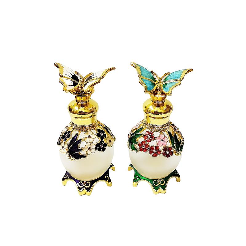 15 мл винтажный флакон для духов пустой флакон-капельница для эфирных масел многоразовый контейнер флакон-бабочка декоративный подарок