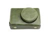SIUTATDSH Camera Case, PU Leather, for RICOH GR DIGITAL III, GR3, and GR 3X, with Liner Case and Camera Holder, Shockproof and Portable (Green)