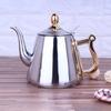 Чайник 1,5 л, сито из нержавеющей стали, польский, модный, прочный, кофейник, холодная вода, домашний чайный инструмент, индукционная плита, чайник