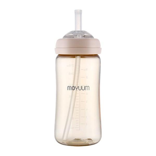 Moyum All-in-One Straw Cup Straw Refill 2 Types X 2p Set, Transparent, 1 Set