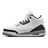 Кроссовки Air Jordan 3 Retro GS Cement Grey Kids белые Summit-White Fire-Red DM0967-106