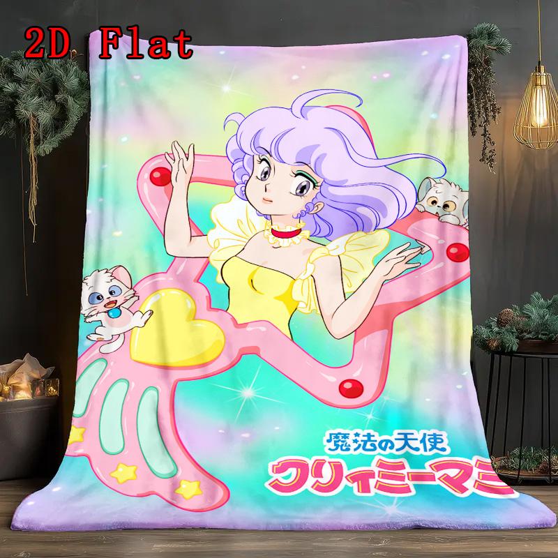 Magical Angel 2D Flat Pattern Flannel Blanket High quality All Seasons Warmth and Comfort Perfect for Christmas Gifts.MMT0918295