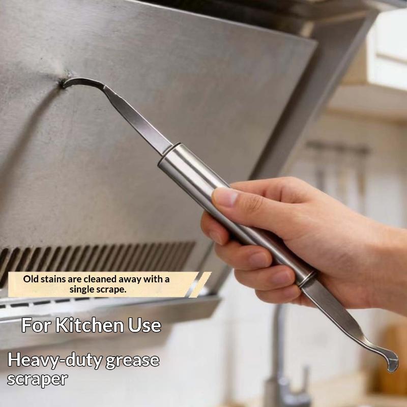 Ergonomic Design Stainless Steel Oyster Knife with Peeler for Kitchen Efficiency