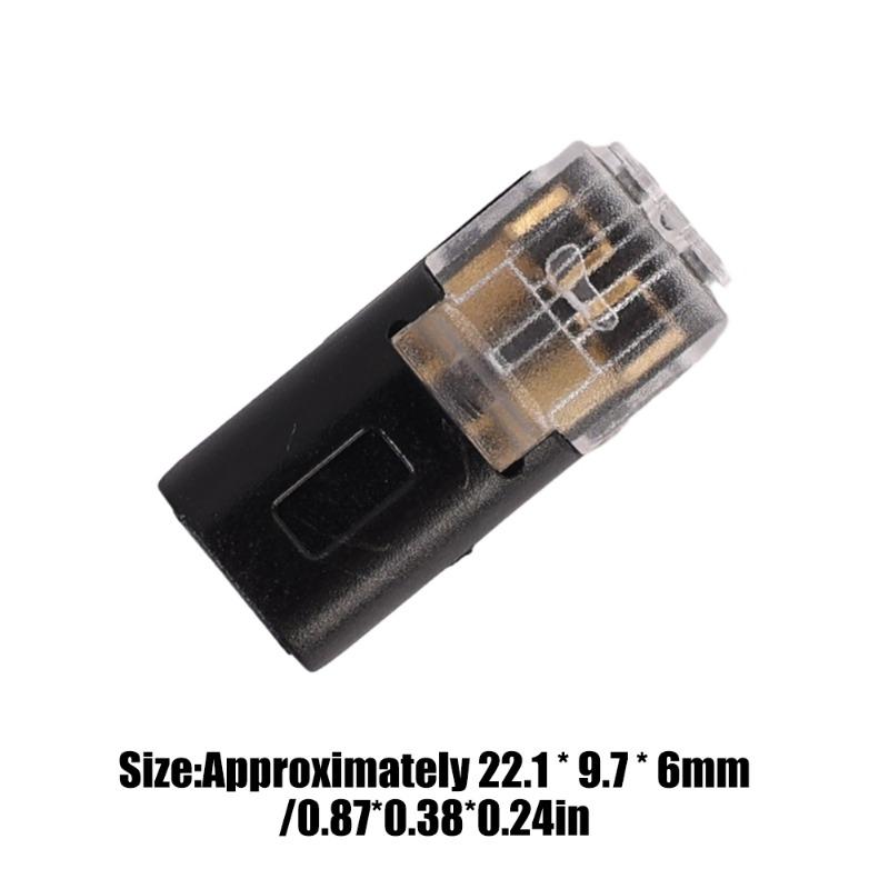 Quick Plug Wire Connector Solderless Non-stripping Terminal Connector Car Waterproof Electrical Car Plug Electrical Accessories