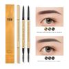 2026 New Supernatural Small Gold Chopstick Eyebrow Pencil, Waterproof, Sweat-Proof, Non-Fading, Fine-Tip Eyebrow Pencil, a Must-Have for Lazy People