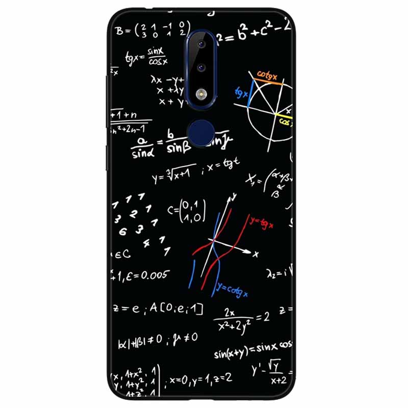 Для Nokia 5.1 Plus Чехол Мягкий Силикон Мультфильм Модный ТПУ Чехлы для Телефона для Nokia X5 Обложка 5.1Плюс Милый для NokiaX5 Защитный