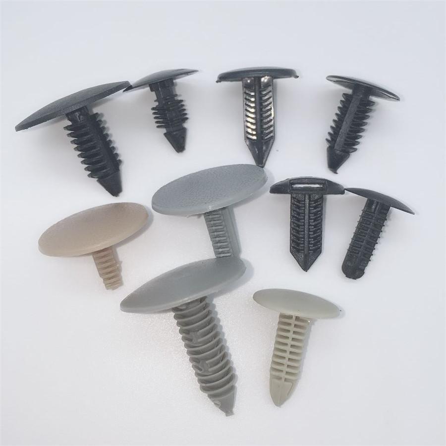 100 шт. Дверной бампер Крыло Крышка Автомобильный крепеж Пластиковый Автомобильный отделочный зажим Заклепка