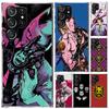 Чехол для телефона JoJo Adventure Killer Queen для Samsung Galaxy S25 S24 S23 Ultra S22 S21 Plus S20 FE S10 + S10E S25U Мягкий чехол с принтом