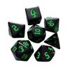 7pcs/set Acrylic 7-Die For TRPG DND Table Game Game Dice DND Dice Polyhedral Dice