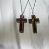 С секретным отделением крест кулон ожерелье открывающееся подвеска ювелирная цепочка кулон ожерелье
