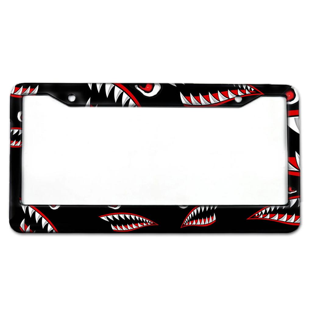 Шаблон игровой серии. Рамка номерного знака американского стандарта, изготовленная из алюминиевого сплава.