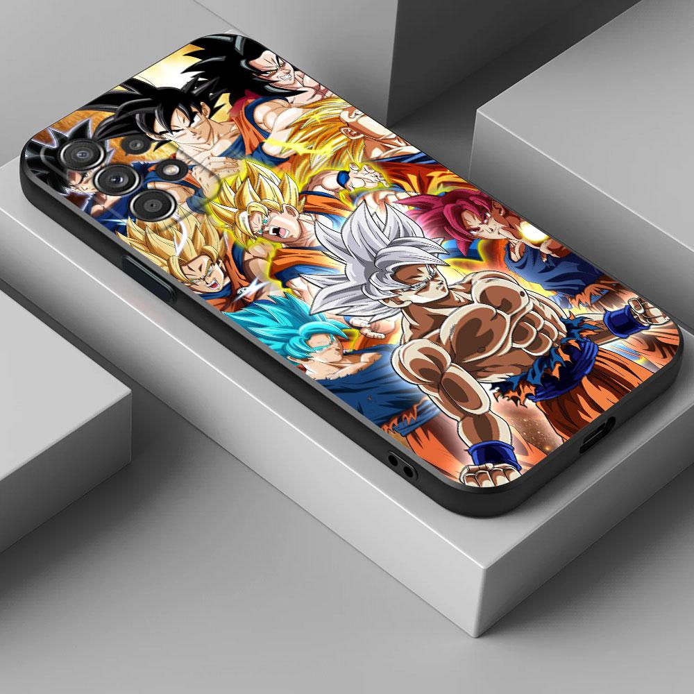 D-Dragon Balls Super Phone Cover Galaxy A56 5G For Samsung A57 A37 A55 A36 A26 A17 A07 A35 A34 A53 A54 A52 A73 A72 A32 A33 Cases