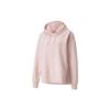 Solid Color Sports Hoodie With Drawstring Women Tops Pink 847688-36