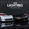 1:24 Mercedes-Benz AMG Vision GT Суперкар Литой Модель Автомобиля Звук и Свет Оттяжка Детская Игрушка Коллекционные Изделия Подарок на День Рождения