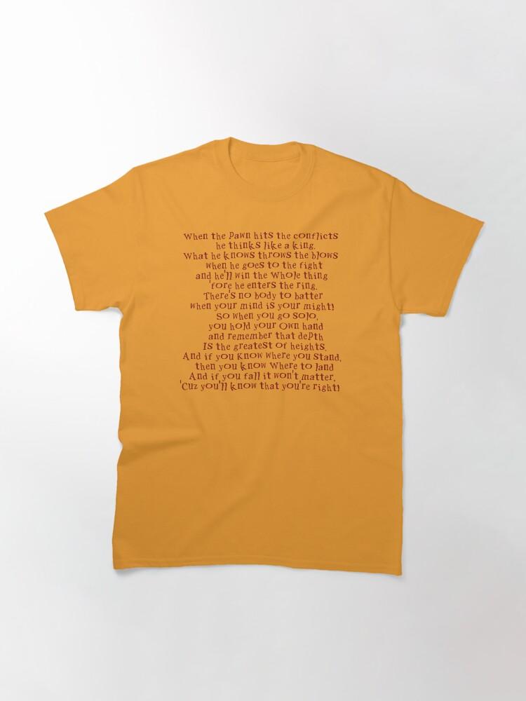 fiona apple when the pawn hits the conflict he thinks like a king fiona apple album Classic T-Shirt