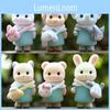Action Families Sylvanian Figure Model Flocked Animal Toy For Home Gift Decor