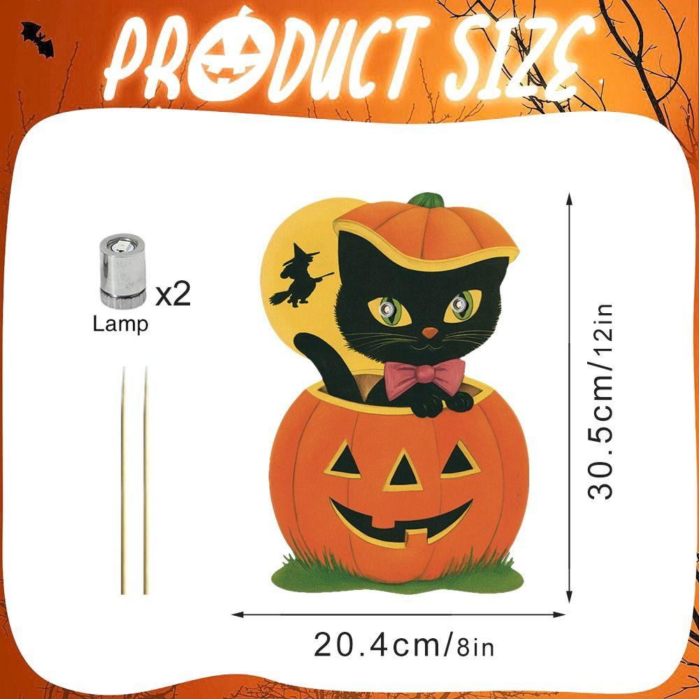 with Light Halloween Light Yard Stake Multicolor Halloween Yard Stake  Home Decoration