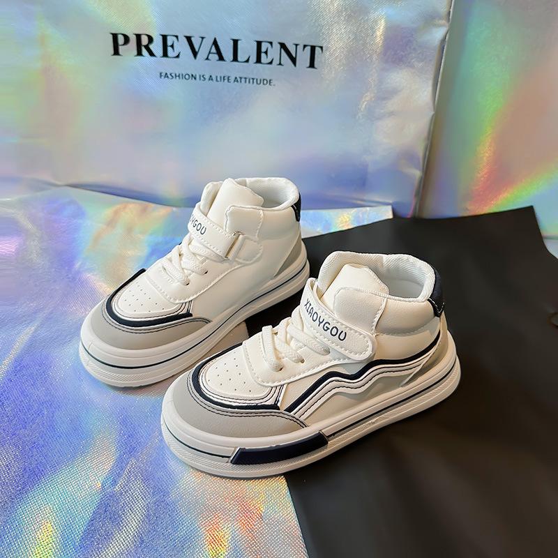 Детские скейтборды маленькие белые туфли высокие папины туфли повседневная спортивная обувь осень новые средние детские школьные туфли