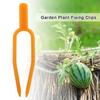 100 шт. зажимы для крепления садовых растений многоразовые столоновые дынные лозы, закрепляющий инструмент