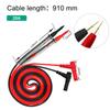 Red and Black Silicone Insulated Probe Test Leads for Multimeter Measurements