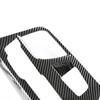 Carbon Fiber Car Center Console Gear Shift Panel Frame Covers  for BMW 5 6GT Series G30 G38 2017-2022  Trim Stickers Accessories