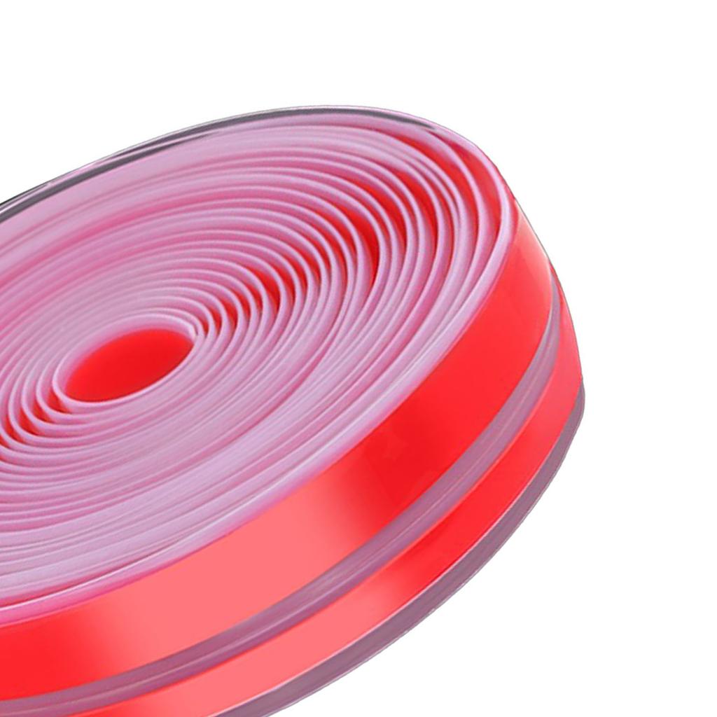 T Shaped Seal Strip Transparent Silicone Windproof Waterproof Double Sided Adhesive 6m Door Seal Str