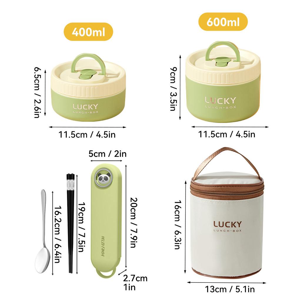 Портативный герметичный термоконтейнер для обеда для детей, складной, для микроволновой печи, из нержавеющей стали 304, изолированный пищевой контейнер