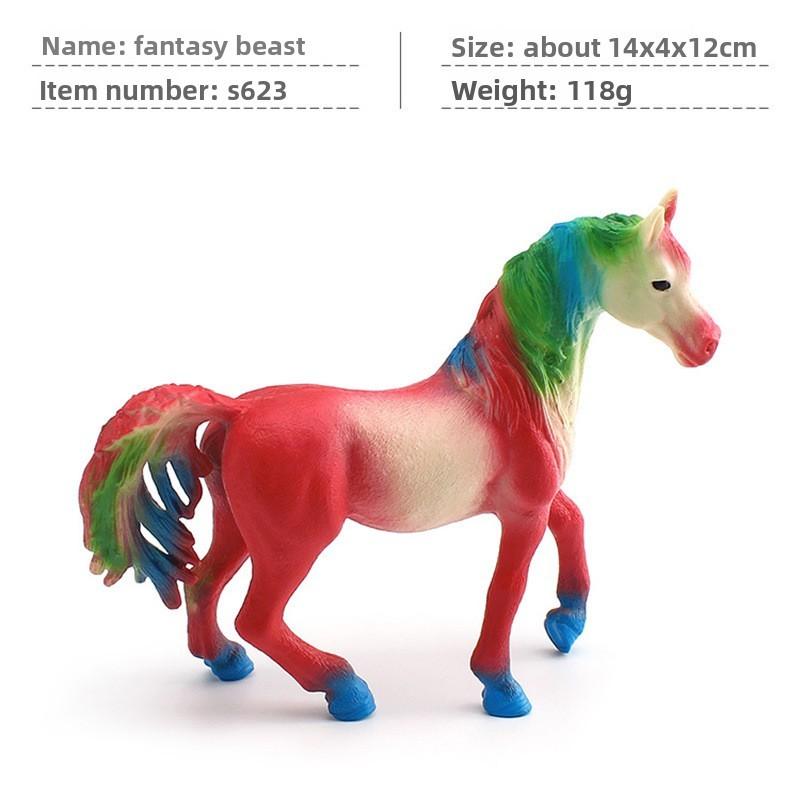 Dreamland Mythical Beast Unicorn Pvc Figurine For Kids Room Decor And Collectors
