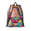 Модный однотонный аниме-рюкзак Луффи Mochilas Винтажный прочный рюкзак-слинг для улицы Изготовлен с вниманием к деталям