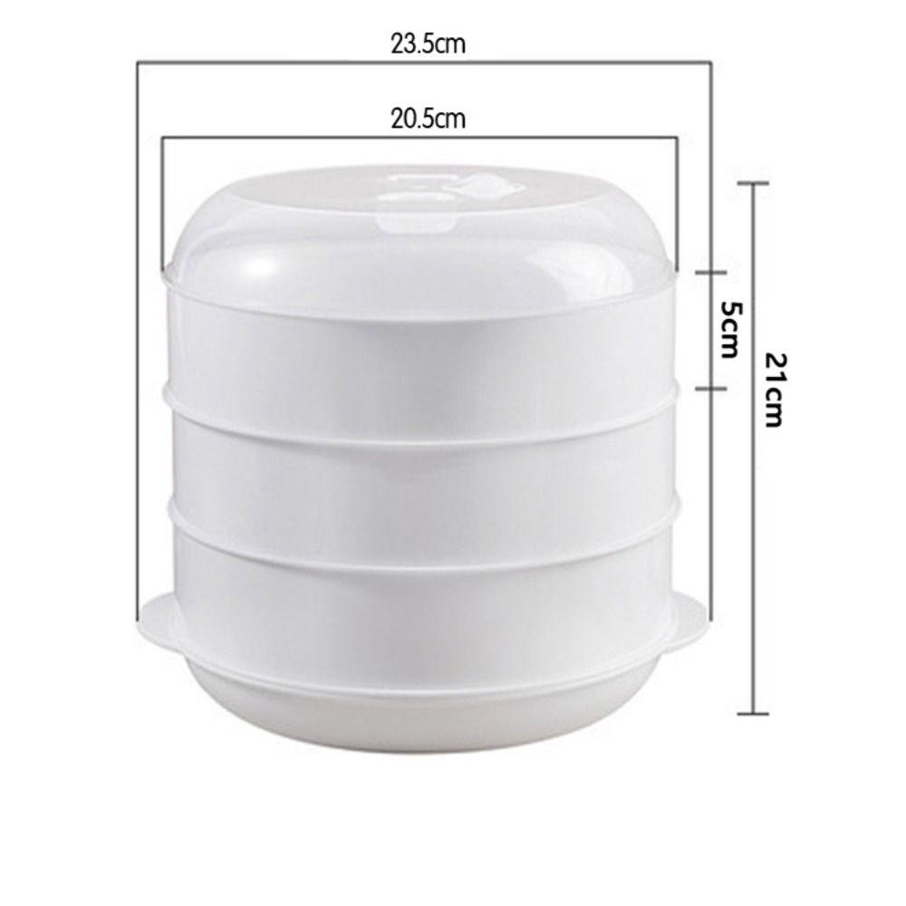 High Quality Steamer Multi Layer Special Steamer Dumpling Container Steamed Bun Microwave Oven