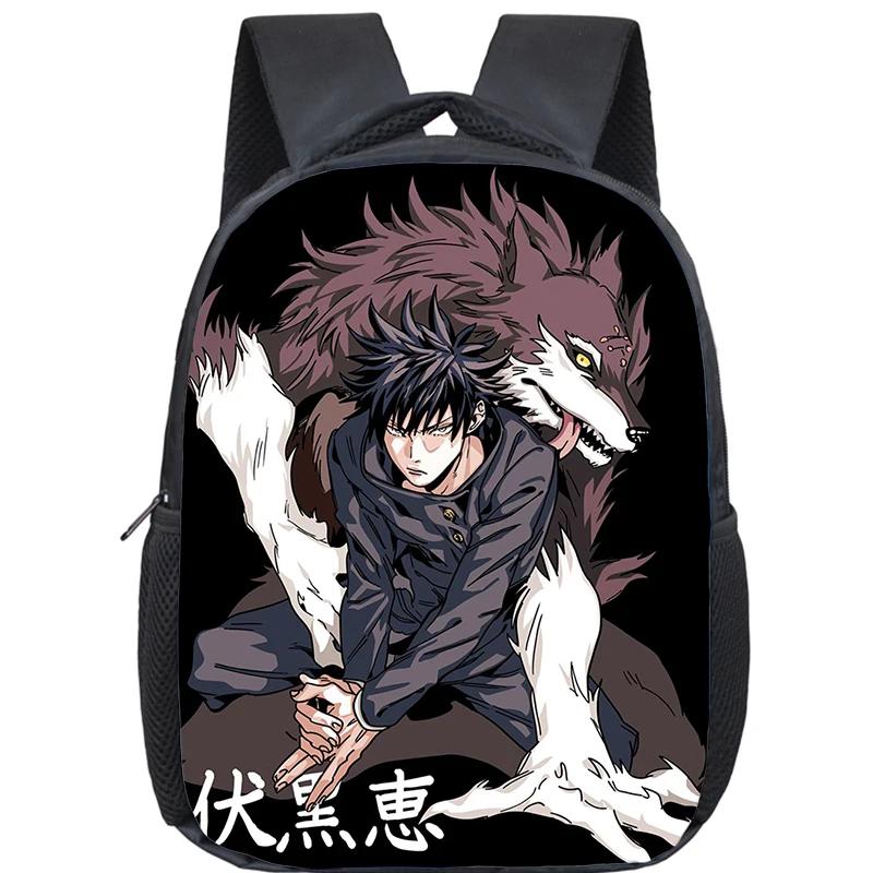 Аниме Jujutsu Kaisen Рюкзак Мальчики Девочки Детский Сад Сумка для Книг Детские Школьные Сумки Манга Gojo Satoru Yuji Itadori Рюкзак Подарок