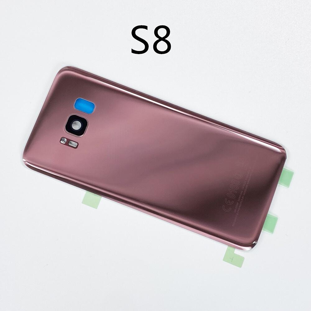 Новый корпус для Samsung Galaxy S8 G950 G950F S8 + Plus G955 G955F задняя батарея замена задней двери с