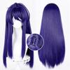High Quality Kind Mita Cosplay Wig Kindness Mita Purple Blue Heat Resistant Synthetic Hair Wigs Anime MiSide Wigs + Wig Cap
