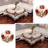 Rural Vintage Embroidered Tablecloth Floral Lace Table Cloth Cover Wedding Decor