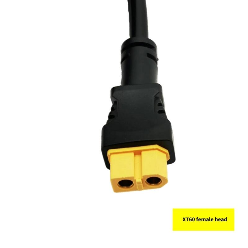 DC7909 Male To XT60 Female Adapter Cable 16AWG for Solar Panel Charging and Outdoor Power Solution 150cm