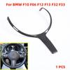 ABS Carbon Fiber Look Steering Wheel Trim For BMW (M-Sport) F10 F06 F12 F13 F32 F33