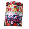 Thick Webbing Pet Collar Webbing Traction Rope Webbing Small Floral Double-sided Dog Collar Rope