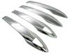 BRIGHTZ Camry AXVH70 AXVH75 Finish Stainless Steel Door Handle AXVH H70 70 H75 75 Ultra-Mirror Covers, 4-Piece Half-Type [PRIUS50-NOBU-HS-A2B2C0]