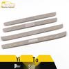 E'z Stainless Steel Bumper Welcome Pedal Anti-Scratch Scuff Trim for Bright Strips