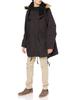 Houston Large Men's M-65 Parka, Black,