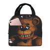 FNAF В Фредди Изолированный Ланч-Бокс Хранение Контейнер для Еды Герметичный Термосумка Ланч-Бокс Для Работы